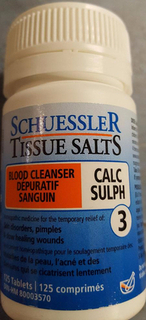 (3)Calc Sulph - Blood Cleanser (Schuessler)